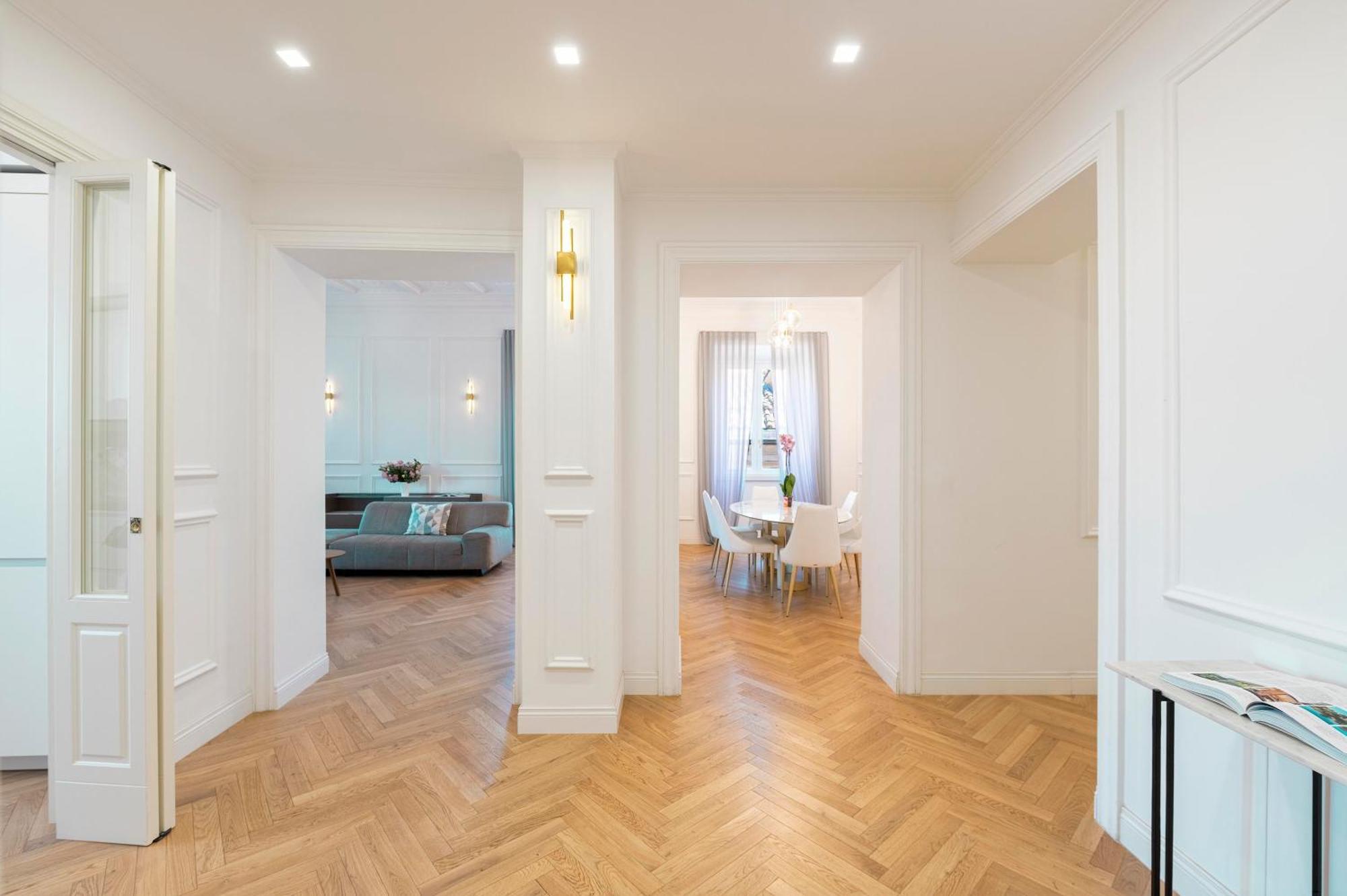Sjr Luxury Apartment Trevi Fountain Rome Bagian luar foto